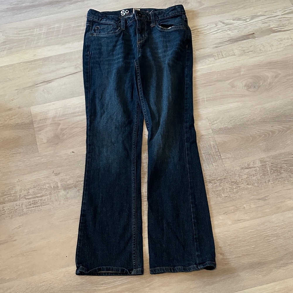 SO brand bootcut Jeans, girls 14